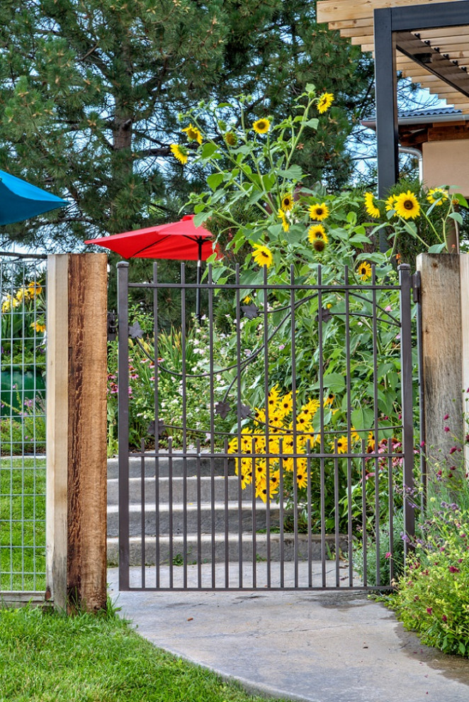 Inspiration for a contemporary home design remodel in Denver