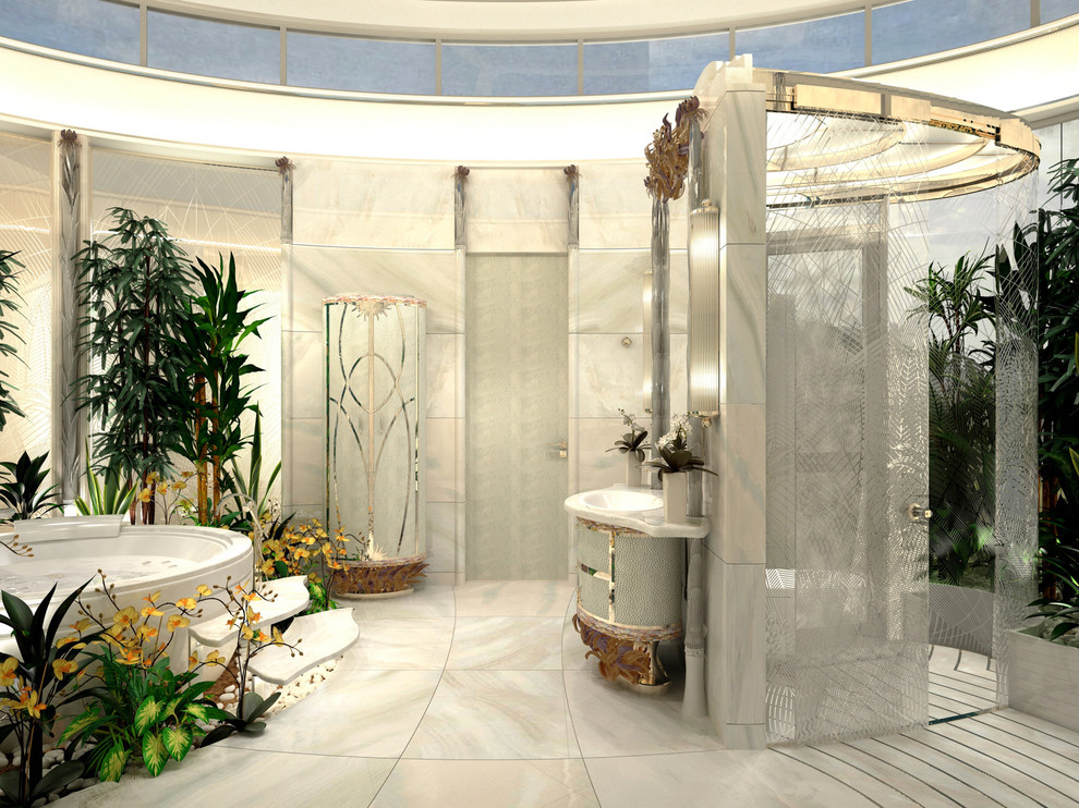 Дизайн-проект ванной комнаты Men Edition