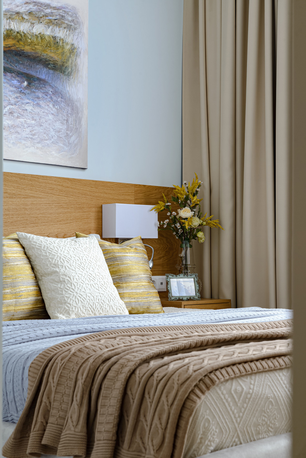 Интерьер квартиры 85кв.м. жк Бульварный Переулок