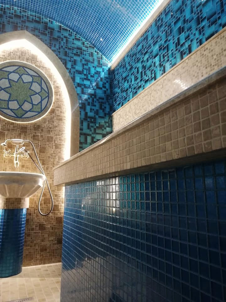 Небольшой хамам в SPA- постройке