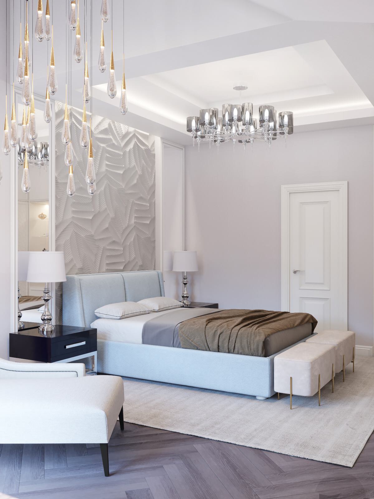 Спальня в Таун-хаусе КП Белый берег