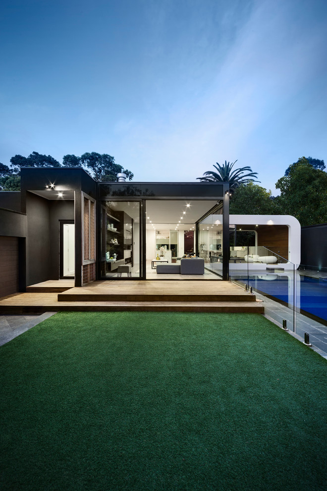 Inspiration for a timeless home design remodel in Melbourne