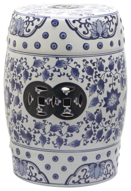 Tao Garden Stool - Asian - Accent And Garden Stools - by Bison Commerce ...