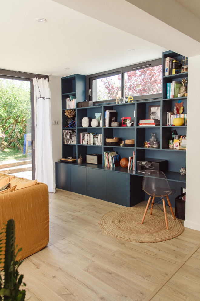 Aménagement d'une extension - Transitional - Family Room - Nantes - by ...
