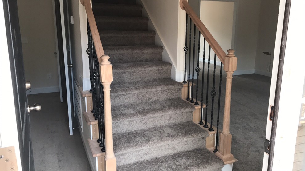 Stain color for handrail