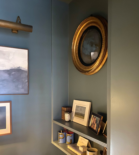 Study, Recessed Shelves home-office