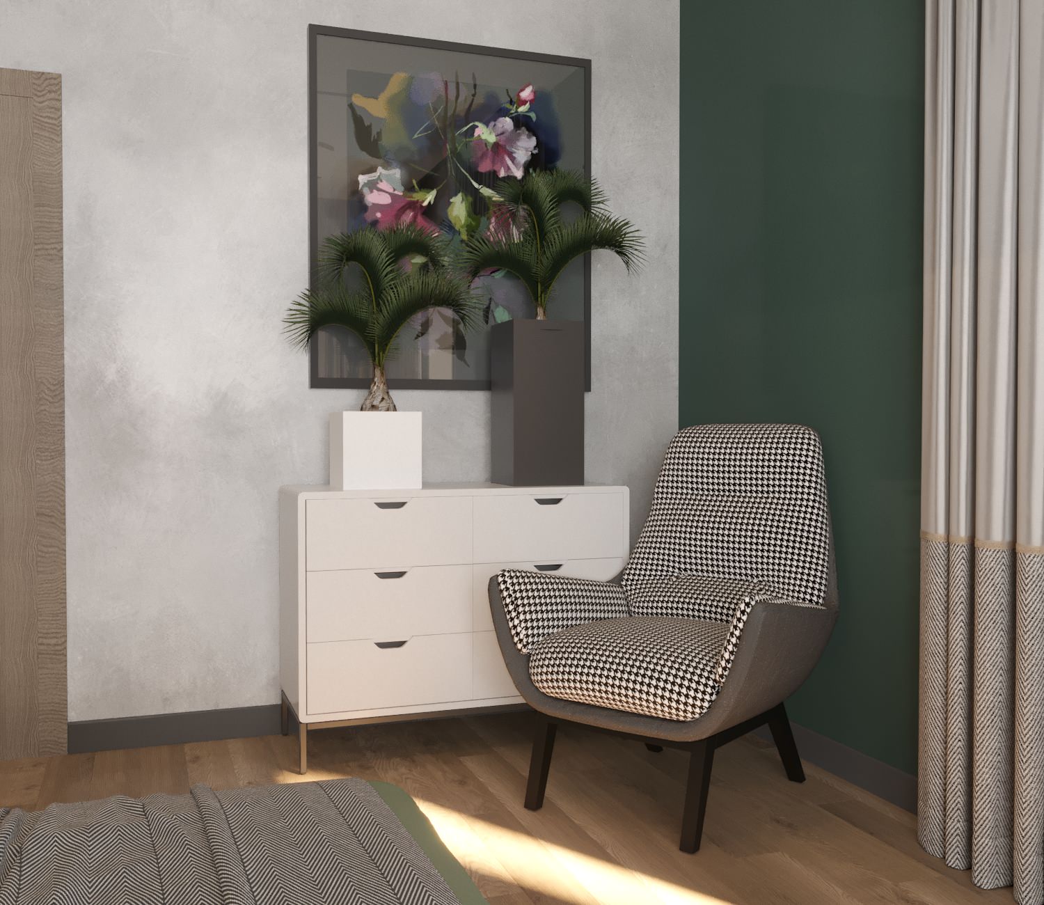 Дом с 2х светной гостиной