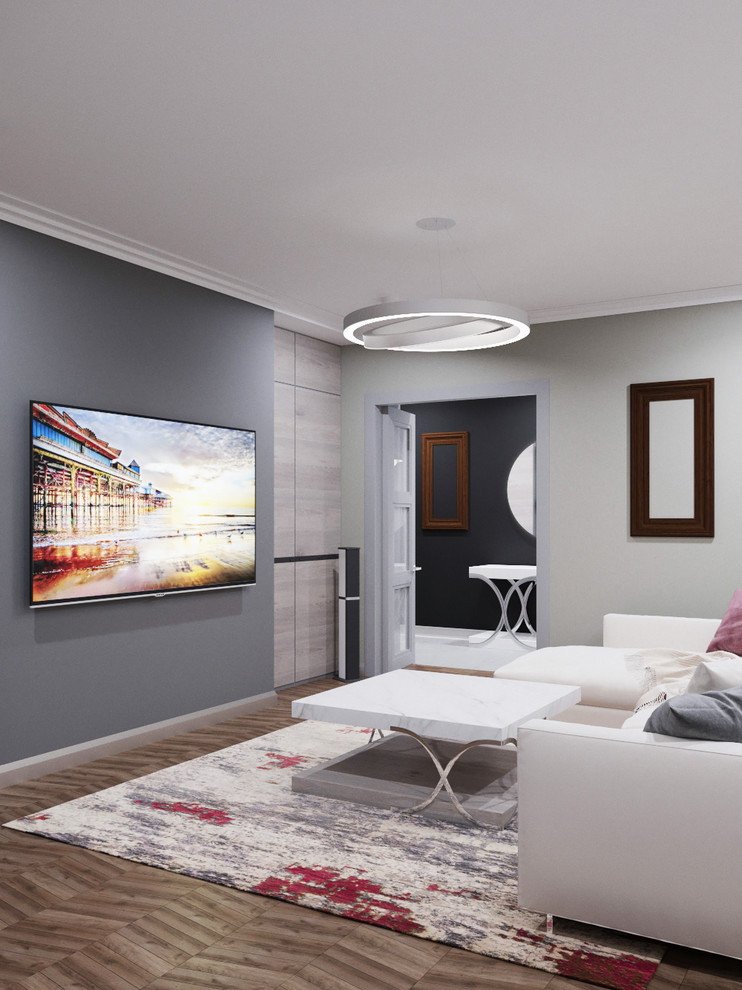 Интерьер трехкомнатной квартиры _P Apartment Interior