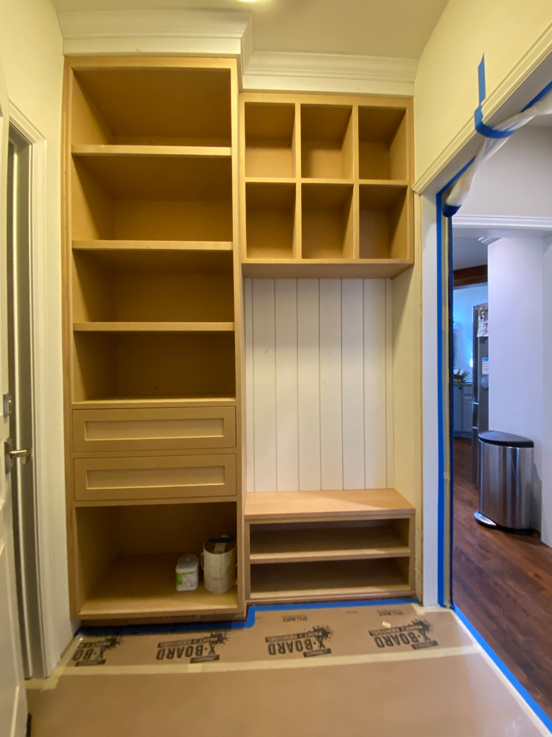Mudroom remodel