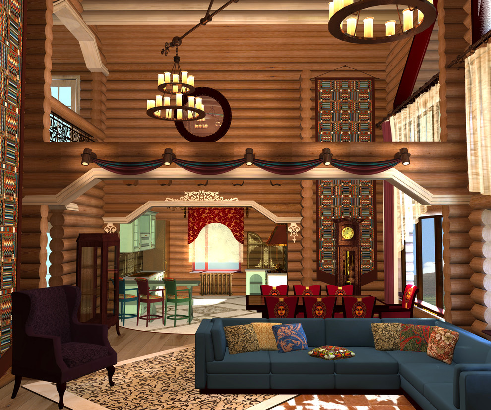 Деревянный дом на Новой Риге