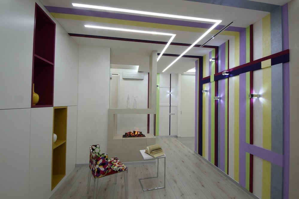 Профильные встроенные гипсовые светильники АРАТТА