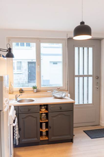 Studio &agrave; Lorient classico-cucina