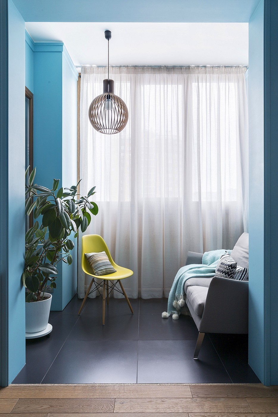 Разноцветная квартира