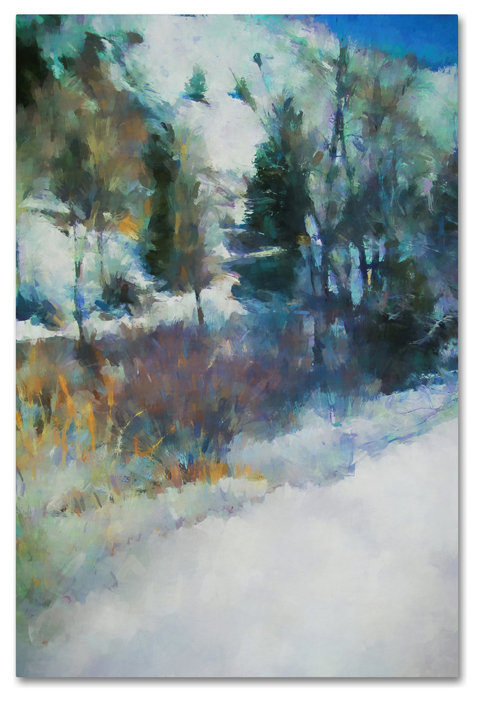 Jai Johnson 'Morning In Colorado' Canvas Art, 19 x 12