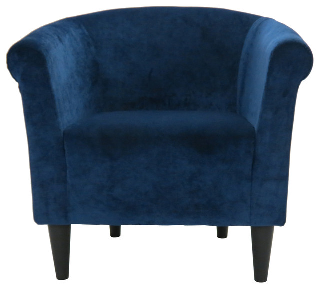 Bradley Velvet Club Chair Midcentury Armchairs And Accent Chairs Bradley Velvet Club Chair Royal Blue