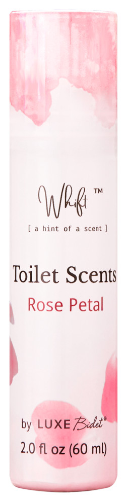 Whift Toilet Scents Drops by LUXE Bidet, Rose Petal, Classic Home Size - 2 oz