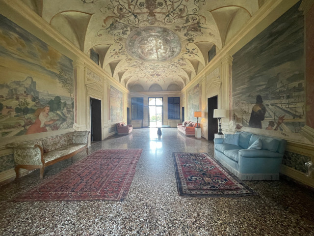 Home staging di una villa veneta hallway-and-landing