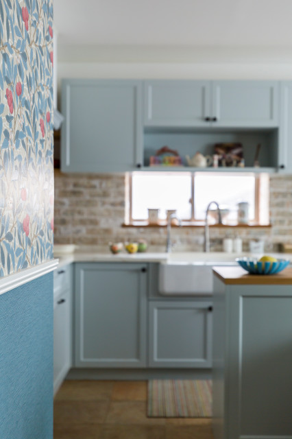 戸建てのリフォーム　FNさんのお宅 shabby-chic-style-kueche