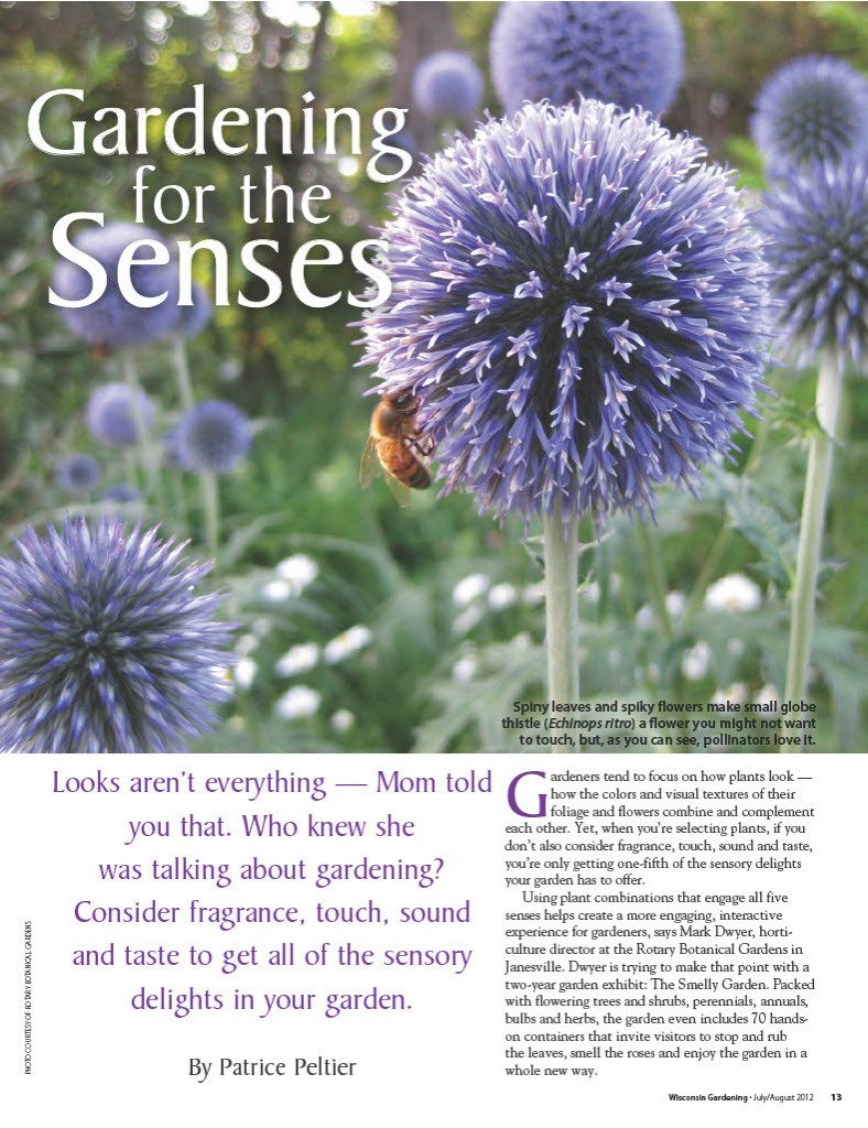 Wisconsin Gardening - "Gardening for the Senses" (2012)