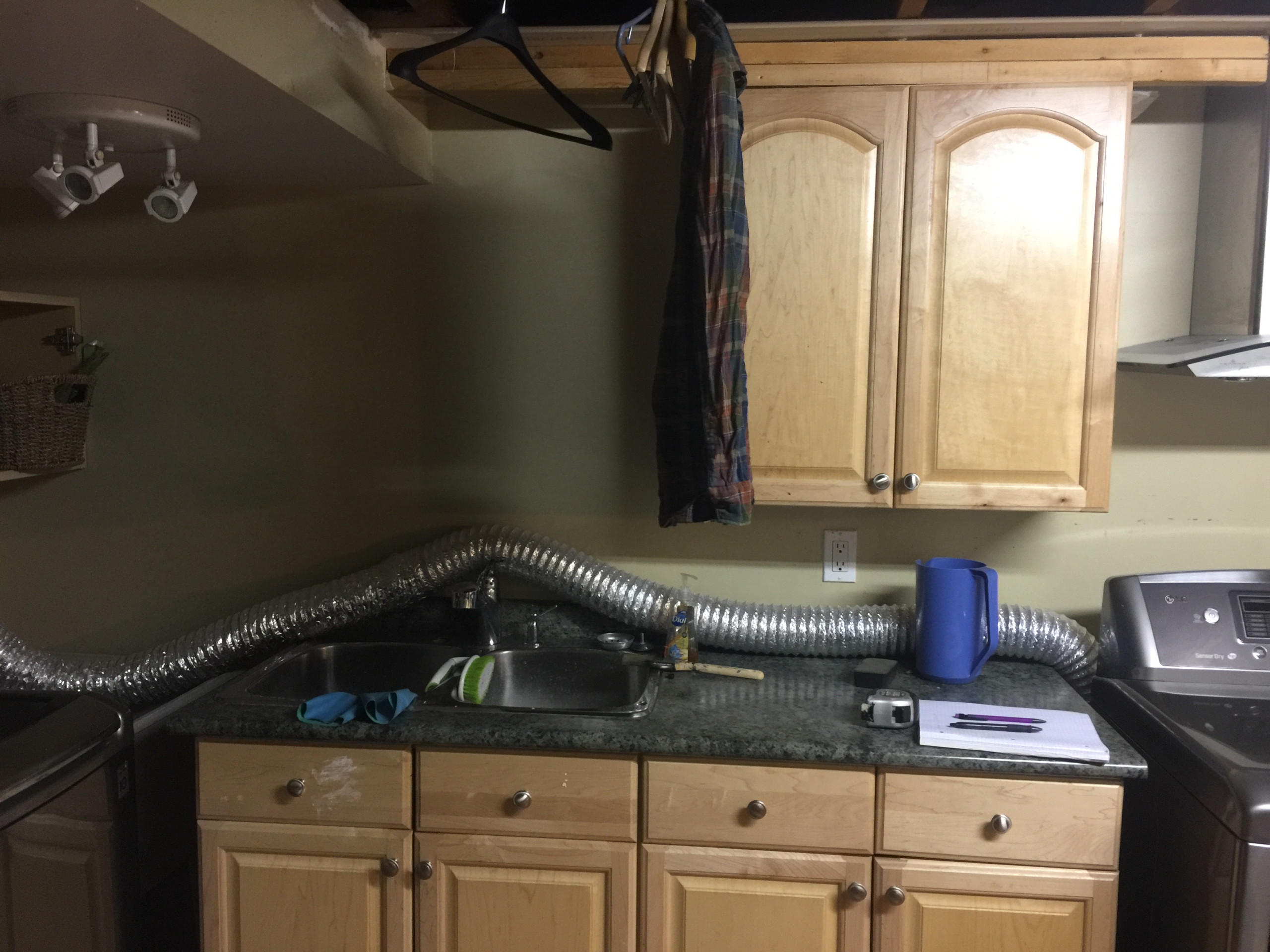 Basement Renovation: Laundry Room&Bathroom