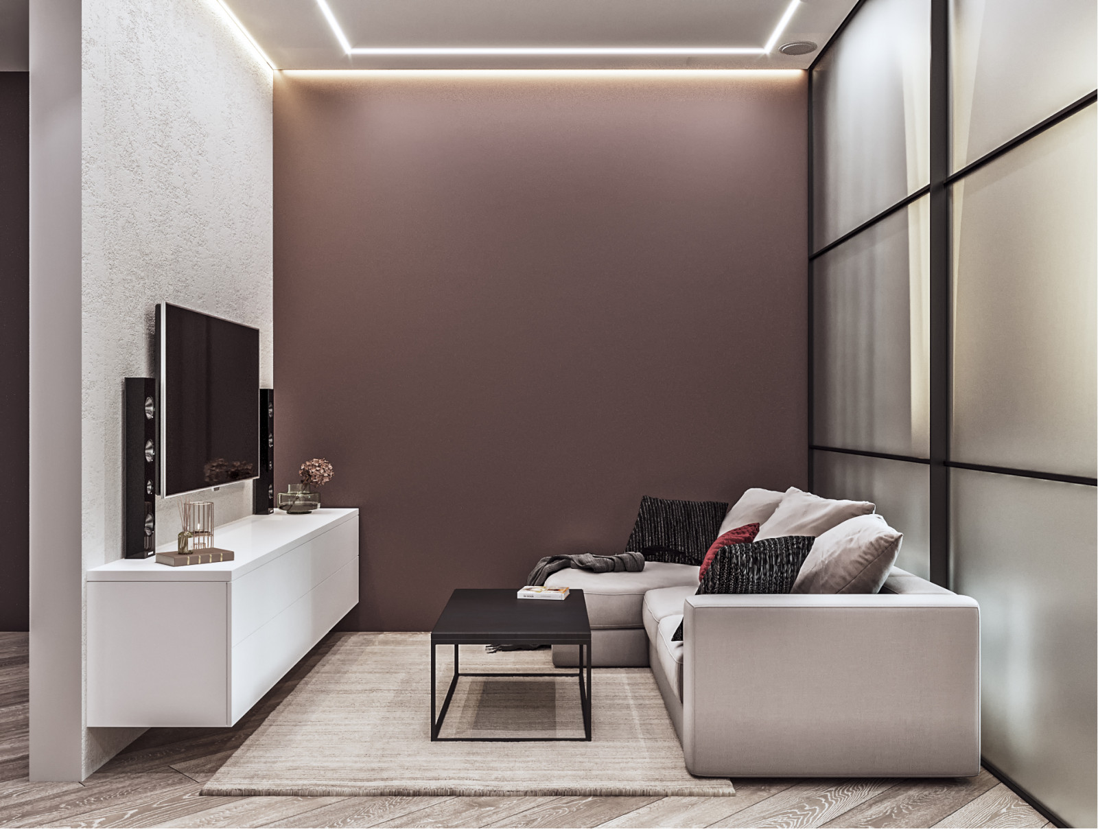 Безупречность. Кухня-Гостиная.