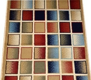 Dean Flooring Company Checkerboard Carpet Rug Hallway Runner 5