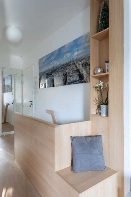 Cr&eacute;ation d'un duplex contemporary-entre
