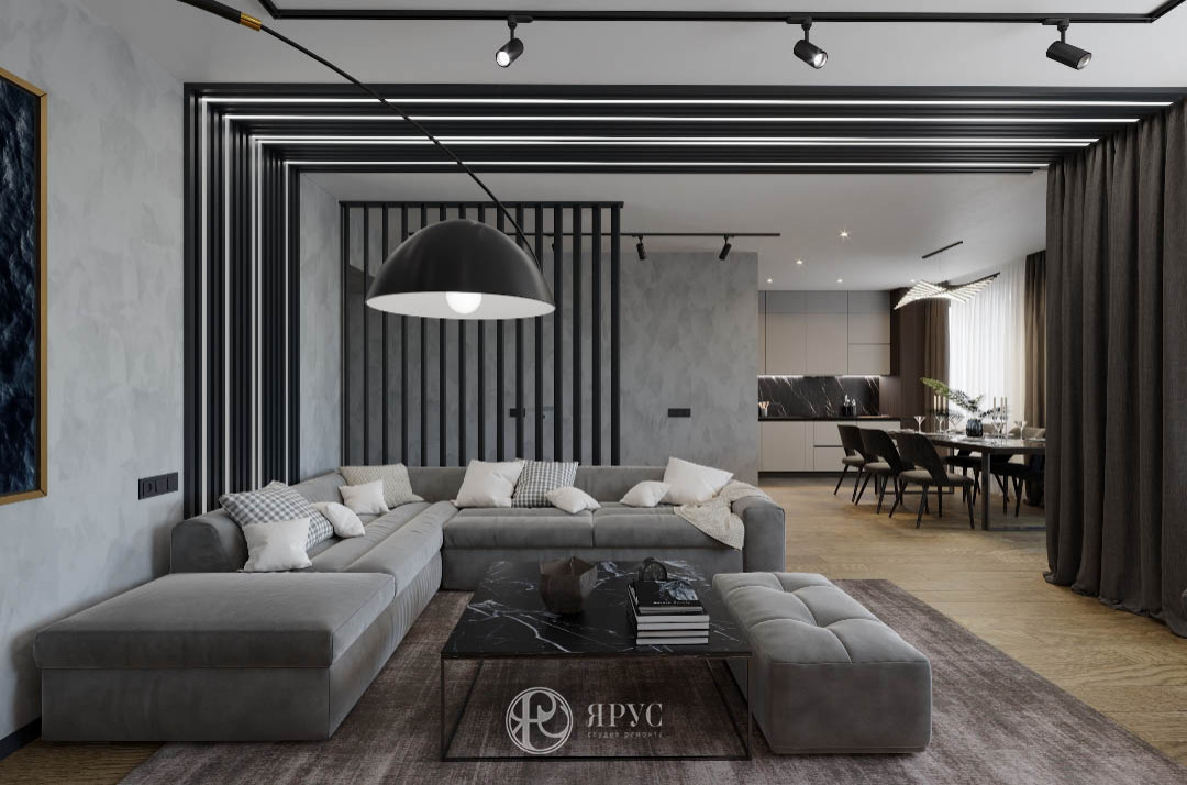 Дизайн-проект четырёхкомнатной квартиры