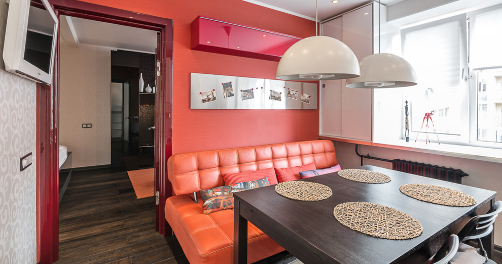 Квартира 42 метра с большой кухней и кабинетом на лоджии