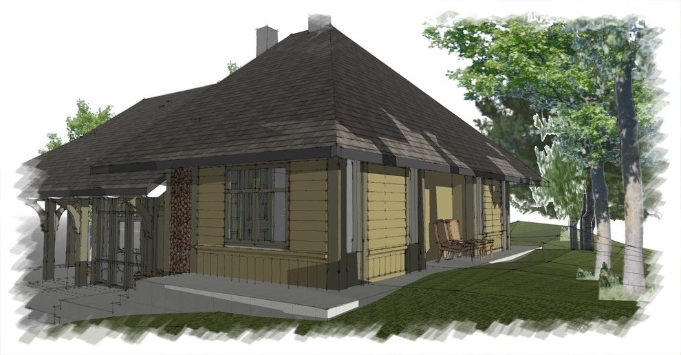 Гостевой домик с русской печкой