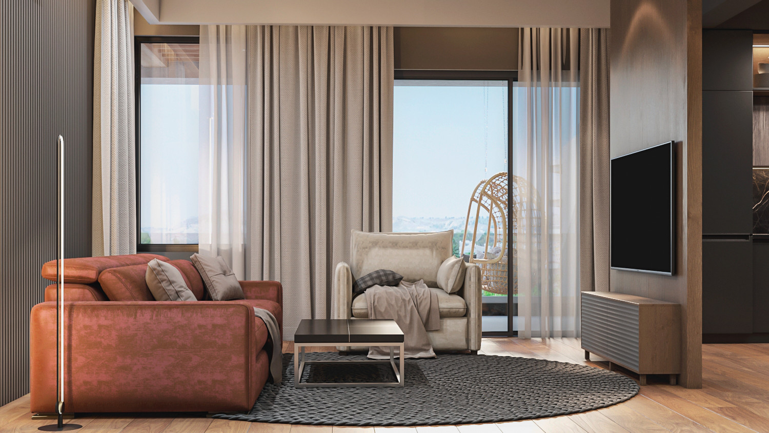 Трехкомнатная квартира в г.Лимассол, Кипр