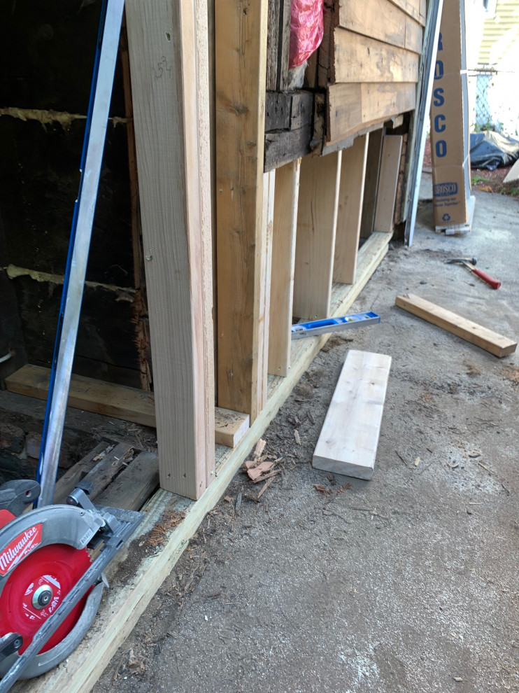 Basement doors