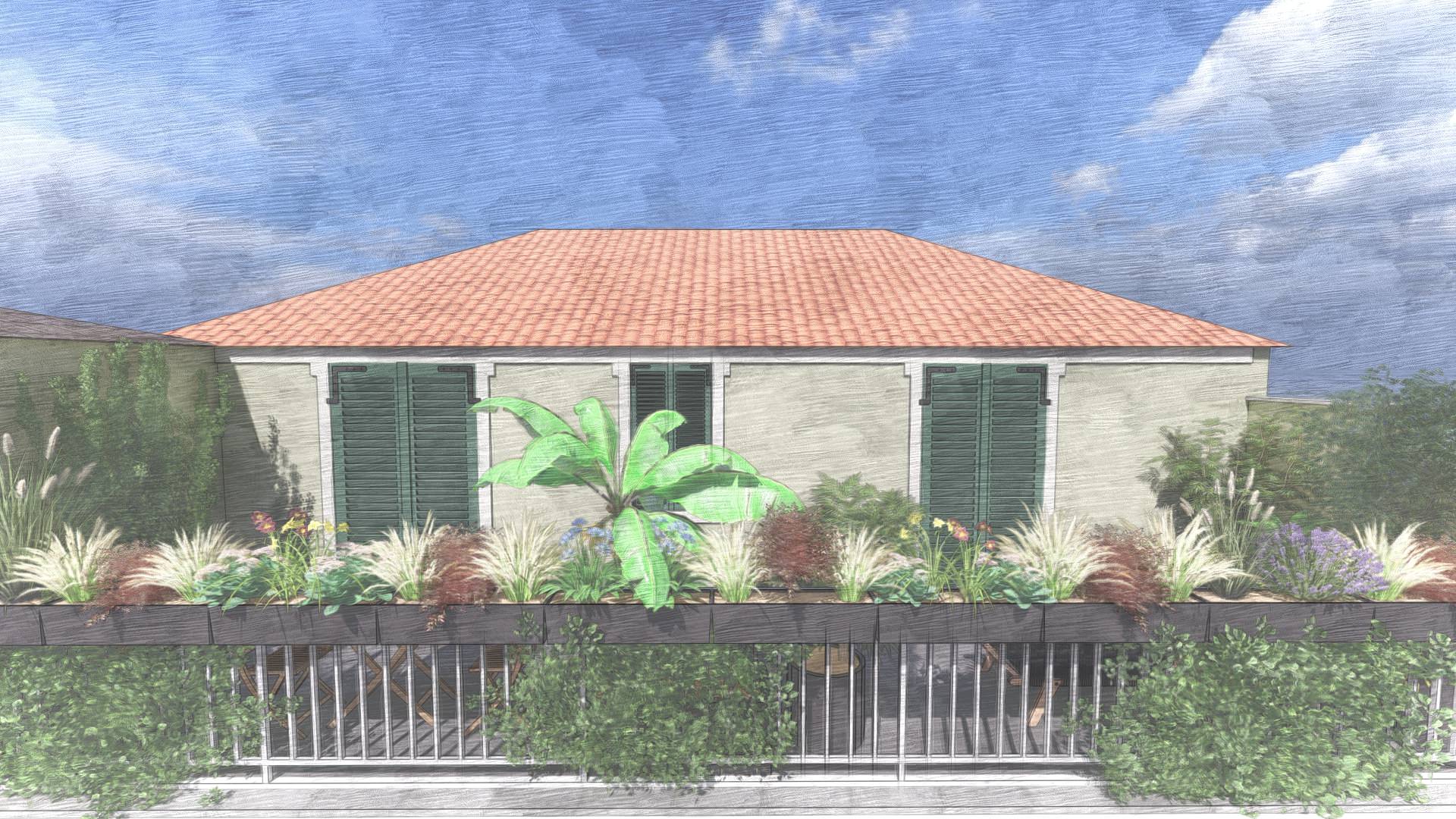 Terrazzo sempreverde