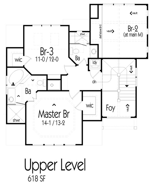 Upper Level Floor Plan 