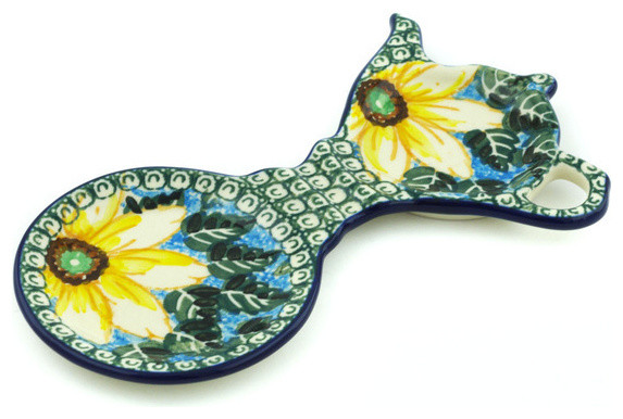 Polmedia Polish Pottery 8 Stoneware Tea Bag Or Lemon Plate Farmhouse Coffee And Tea Saucers By Polmedia Polish Pottery