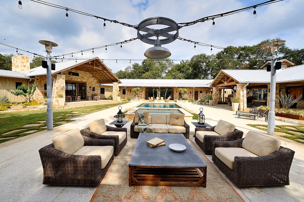 Design ideas for a patio in Houston.