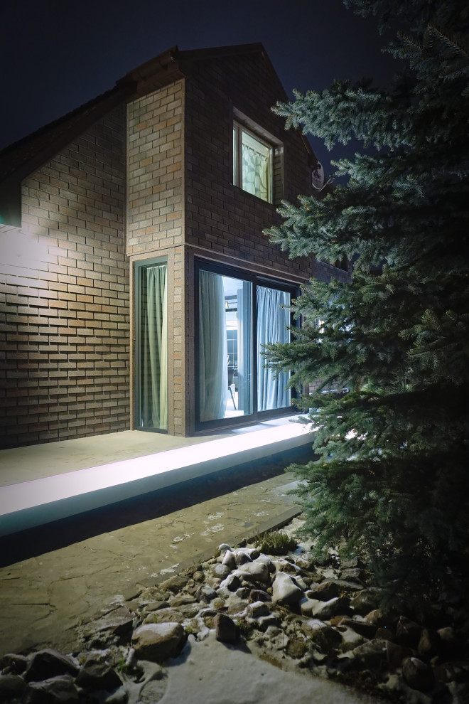 Проект интерьеров загородного дома в пос. Монино