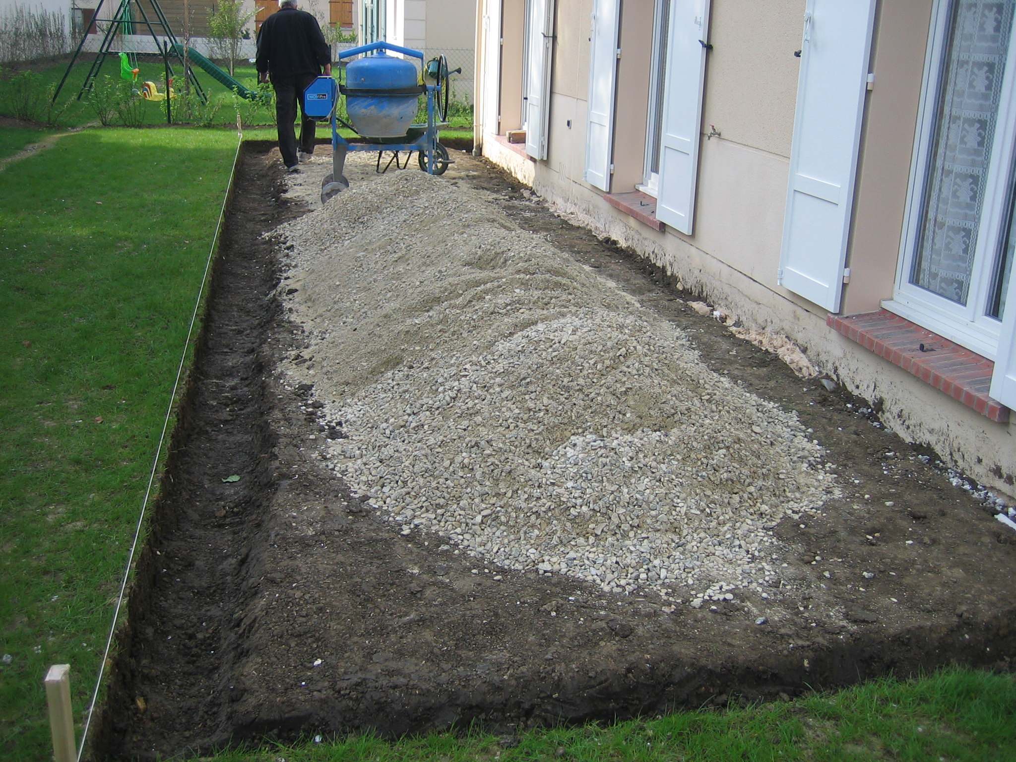 Une terrasse