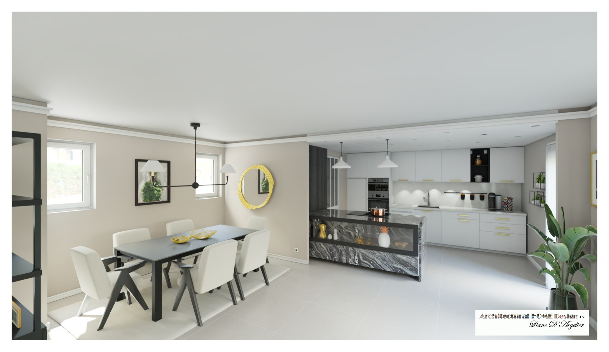 Salon de 70 m²