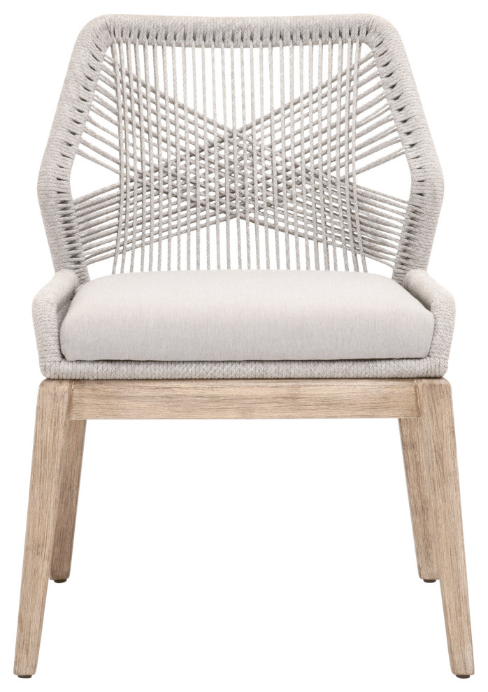 Loom Dining Chair, Set of 2 Beach Style Dining Chairs by Essentials for Living Houzz