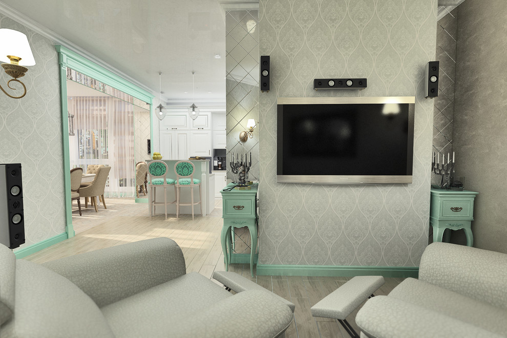 Дизайн интерьеров 3х комнатной квартиры.Классика.