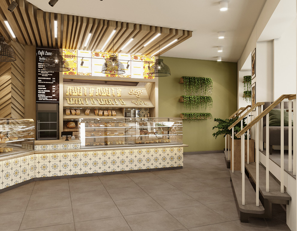 Дизайн-концепт для сети пекарен "Еще вкуснее"