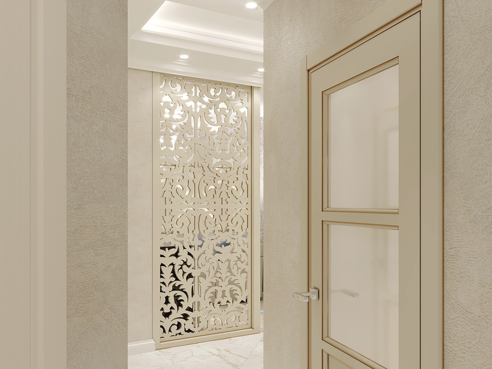 Дизайн проект: Кухня-гостиная, классика, г. Владивосток