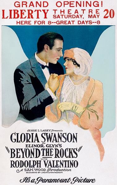 Beyond The Rocks 1922 Movie Poster Midcentury Prints And Posters By Poster Rama Houzz