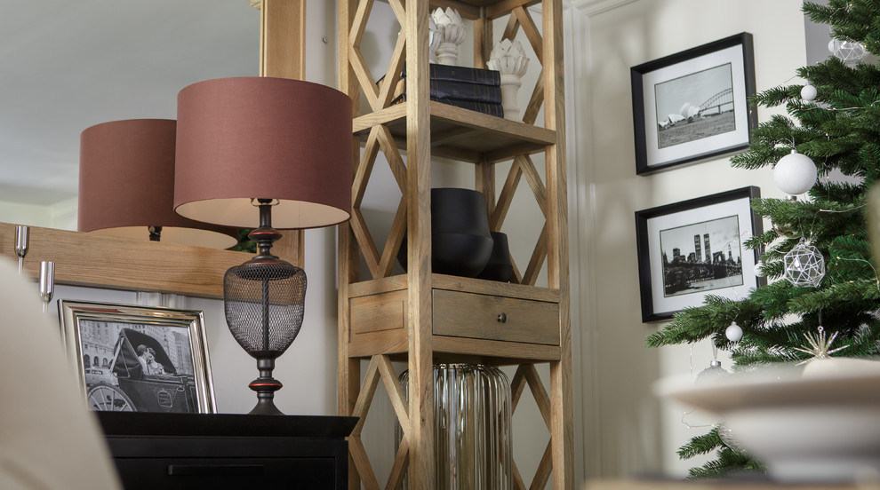 Новогодний интерьер гостиной