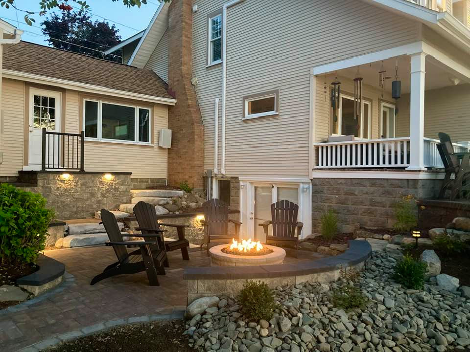 Lakewood NY Hardscape
