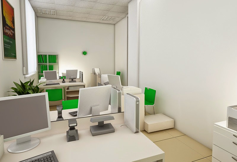 Корпаративный офис для компании сотовой связи