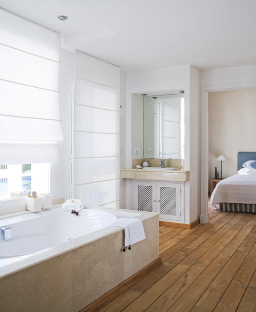Villa Piscina Araxan skandinavisk-badevaerelse