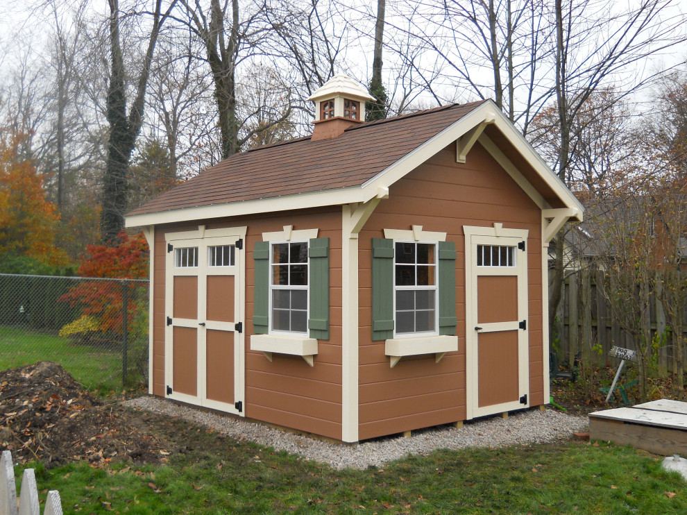 Inspiration for a shed and granny flat in Cleveland.
