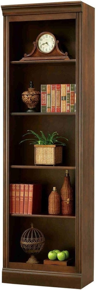Howard Miller Oxford Bunching Bookcase in Saratoga Cherry